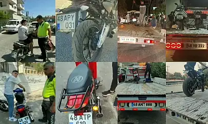 Milas'ta Abartı Egzoza Geçit Yok: Denetimler Sürüyor