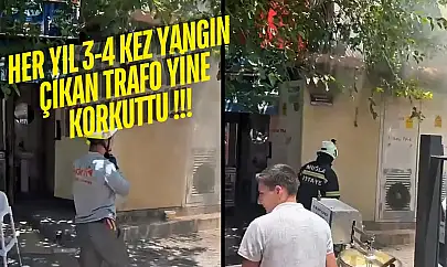 Milas'ta Elektrik Trafosundan Yükselen Duman Paniğe Neden Oldu