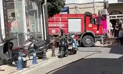 Milas'ta İmalathanede Korkutan Yangın
