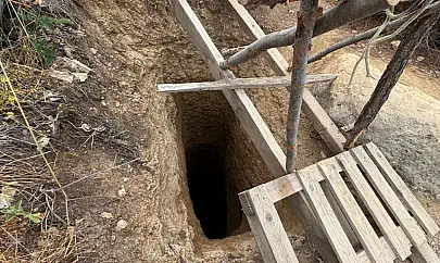 Milas'ta Jandarmadan 20 Metre Derinlikte Kaçak Kazıya Suçüstü Darbe