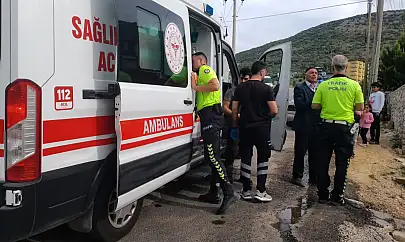 Milas'ta küçük çocuğa çarpan araç olay yerinden kaçtı