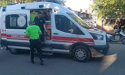 Milas'ta motosiklet ile otomobil çarpıştı: Bir kişi yaralandı