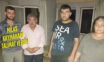 Milas'ta sokakta kalan aileye devlet sahip çıktı