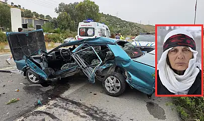 Ünlü oyuncu Şerif Sezer'in Milas'ta karıştığı kazada genç sürücü ağır yaralandı