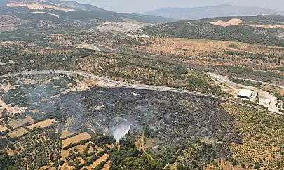 Yatağan'da Çıkan Yangın Kısa Sürede Kontrol Altına Alındı