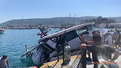 Bodrum Marina'da Patlama: İki Kişi Yaralandı