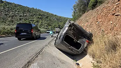 Milas Bodrum Kara Yolunda Zincirleme Kaza: Bir Kişi Yaralandı