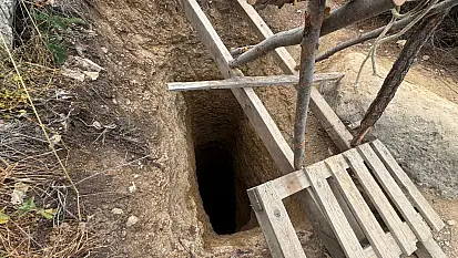Milas'ta Jandarmadan 20 Metre Derinlikte Kaçak Kazıya Suçüstü Darbe