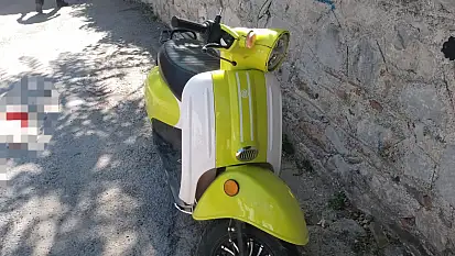 Milas'ta motosiklet sürücüsü kazada yaralandı