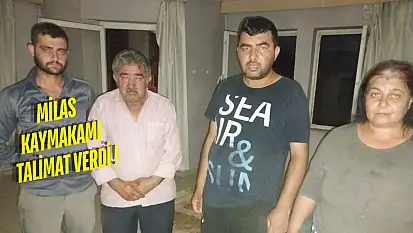 Milas'ta sokakta kalan aileye devlet sahip çıktı