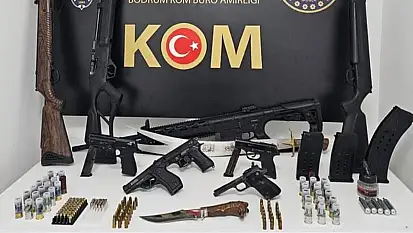 Milas'ta Sosyal Medyada Silah Paylaşanlara Operasyon