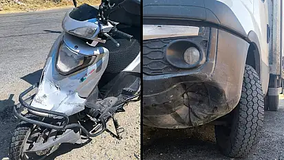 Milas'ta Virajda Kontrolünü Kaybeden Motosikletli Kamyonetle Çarpıştı