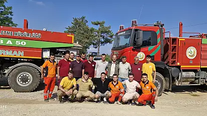 Milaslı Ateş Savaşçıları Bursa'dan Dualarla Uğurlandı
