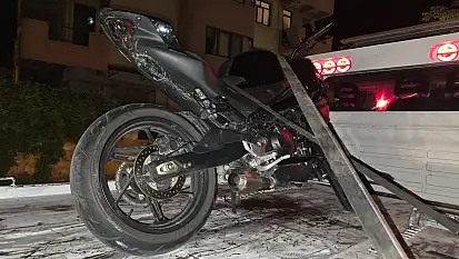 Milas'ta aranan motosiklet jandarma operasyonuyla ele geçirildi