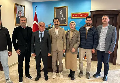 Anahtar Parti Bodrum Teşkilatı'ndan Kaymakam Çit'e ziyaret