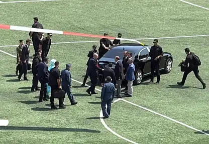Cumhurbaşkanı Erdoğan Bodrum'da Aliyev ile Bayramlaştı