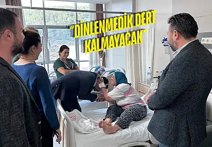 MHP Milas'tan Hastane Ziyareti: 'Derdiniz Derdimizdir'