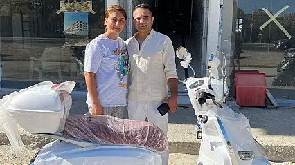 Hayalindeki Motosiklete Doğum Gününde Kavuştu