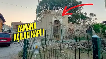 Milas'ın Tarihi Rıfat Ağa Konağı Yıkıldı, Sadece Kapısı Kaldı