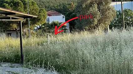 Milas Kuyucak mahalle halkı çocuklar için park istiyor