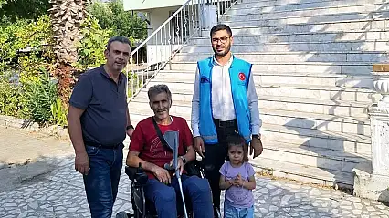 Milas'ta İmamdan Örnek Davranış: Engellilere Umut Oluyor