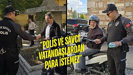 Milas'ta Emniyet Ekiplerinden Vatandaşa Dolandırıcılık Uyarısı