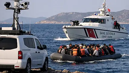 Milas'ta Göçmen Operasyonu Mobil Radarlar Tespit Etti, Ekipler Yakaladı