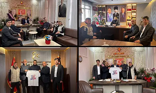 Milas Gençlik ve Spor Heyetinden İlçe Başkanlarına Ziyaret