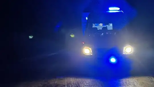 Milas'ta sabaha karşı iki tır çarpıştı: bir sürücü yaralandı