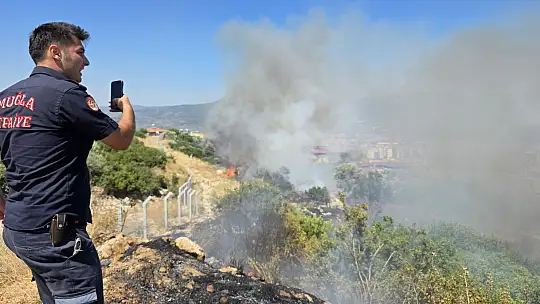 İtfaiye ve Orman Ekipleri Yangını Zamanında Durdurdu
