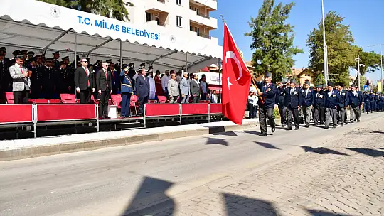 Zaferin 103. Yılı Milas'ta Törenle Kutlandı