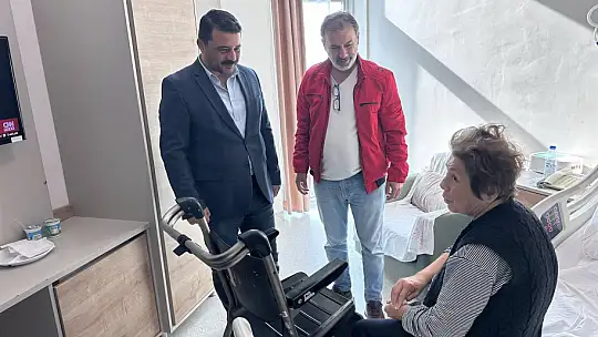 MHP Milas'tan Hastane Ziyareti: 'Derdiniz Derdimizdir'