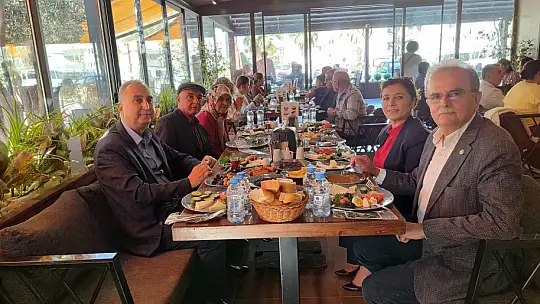 Milas'ta Emekli Madenciler Dayanışma Kahvaltısında Buluştu