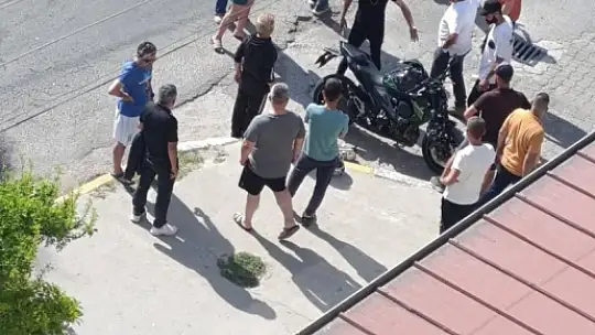 Milas'ta motosiklet kazası: 1 kişi yaralandı