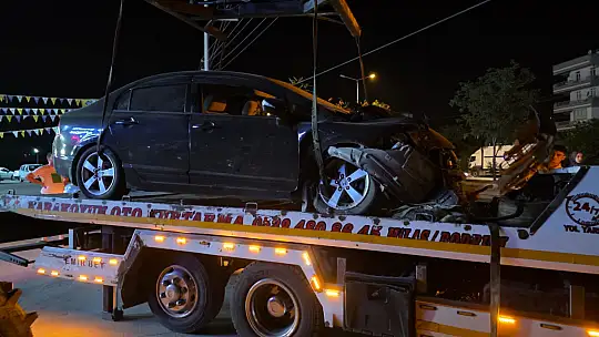 Milas'ta Kontrolden Çıkan Otomobil Şarampole Uçtu: 1 Yaralı
