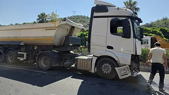 Milas Bodrum Kara Yolunda Zincirleme Kaza: Bir Kişi Yaralandı