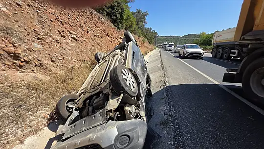 Milas Bodrum Kara Yolunda Zincirleme Kaza: Bir Kişi Yaralandı