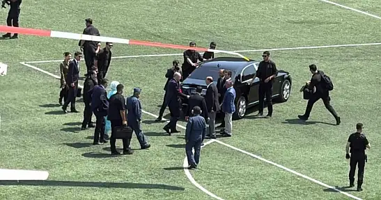 Cumhurbaşkanı Erdoğan Bodrum'da Aliyev ile Bayramlaştı