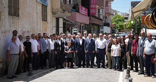 MHP İl Başkanı Burak Demirel Başkanlığındaki Heyet Milas'a Çıkarma Yaptı