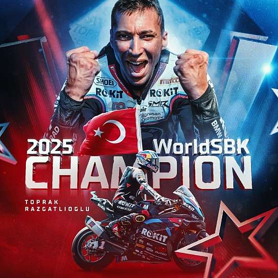 Toprak Razgatlıoğlu üçüncü kez dünya şampiyonu oldu