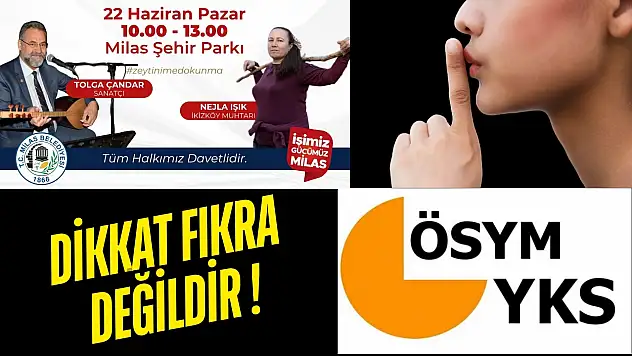 Devlet Sessizlik Çağrıları Yaparken Milas Belediyesi Yarın Okul Yanında Etkinlik Yapacak