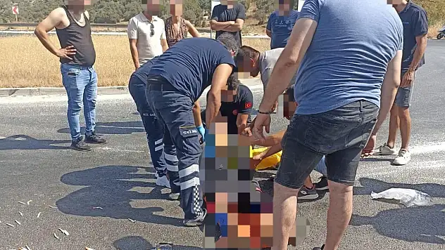 Güllük Yolunda Kaza: Motosiklet Sürücüsü Ağır Yaralandı