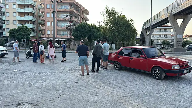 Halil Bey Bulvarı'nda kaza: Motosiklet sürücüsü hastaneye kaldırıldı