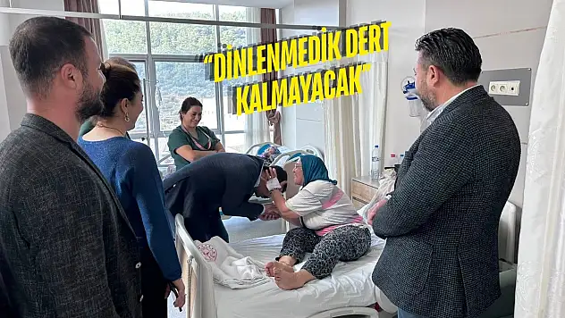 MHP Milas'tan Hastane Ziyareti: 'Derdiniz Derdimizdir'