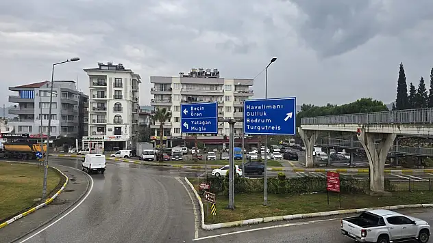Milas'a kuvvetli sağanak yağış uyarısı