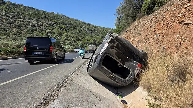 Milas Bodrum Kara Yolunda Zincirleme Kaza: Bir Kişi Yaralandı