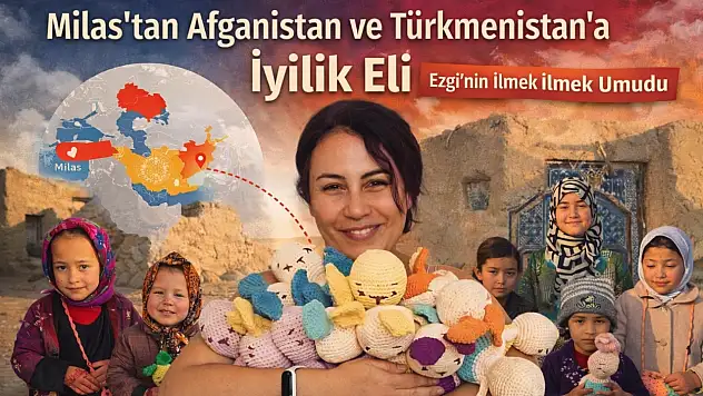 Milas'ın Gururu Ezgi: 350 Çocuğun Yüzünü Güldüren İyilik Hareketi