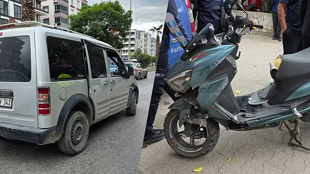 Milas'ta Halil Bey Bulvarı'na ani dönüş kazaya yol açtı: motosiklet sürücüsü yaralandı