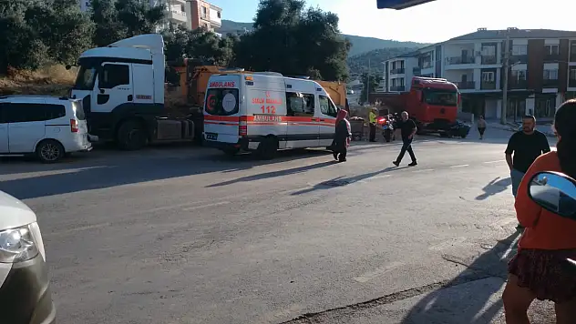 Milas'ta Karşıdan Karşıya Geçen Yayaya Otomobil Çarptı