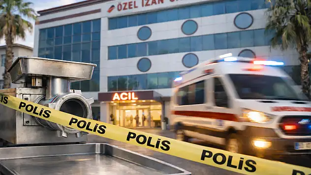 Milas'ta Kasap Reyonunda Korkunç Olay: Elini Kıyma Makinesine Kaptırdı